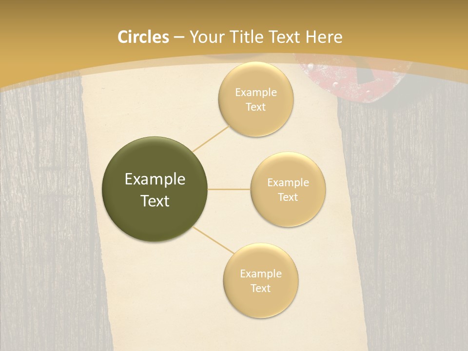 Red Forever Promise PowerPoint Template