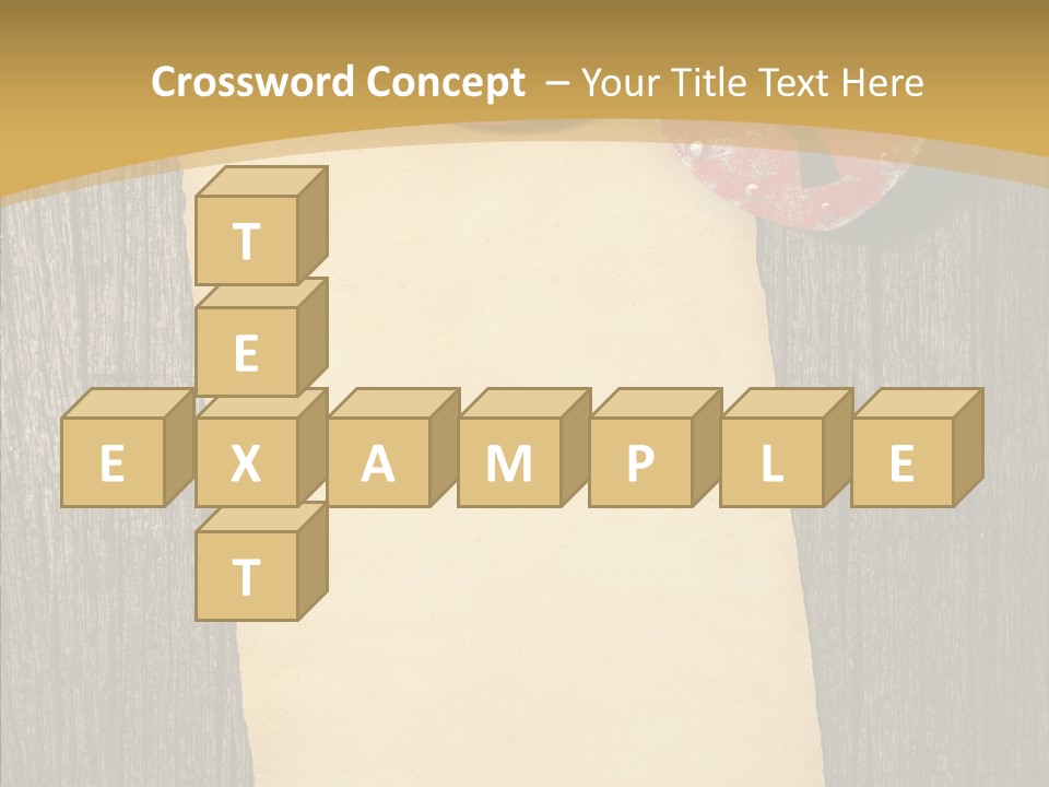 Red Forever Promise PowerPoint Template