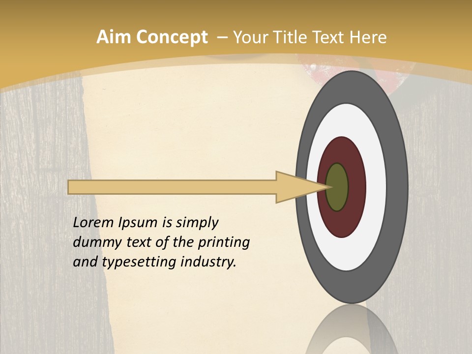 Red Forever Promise PowerPoint Template