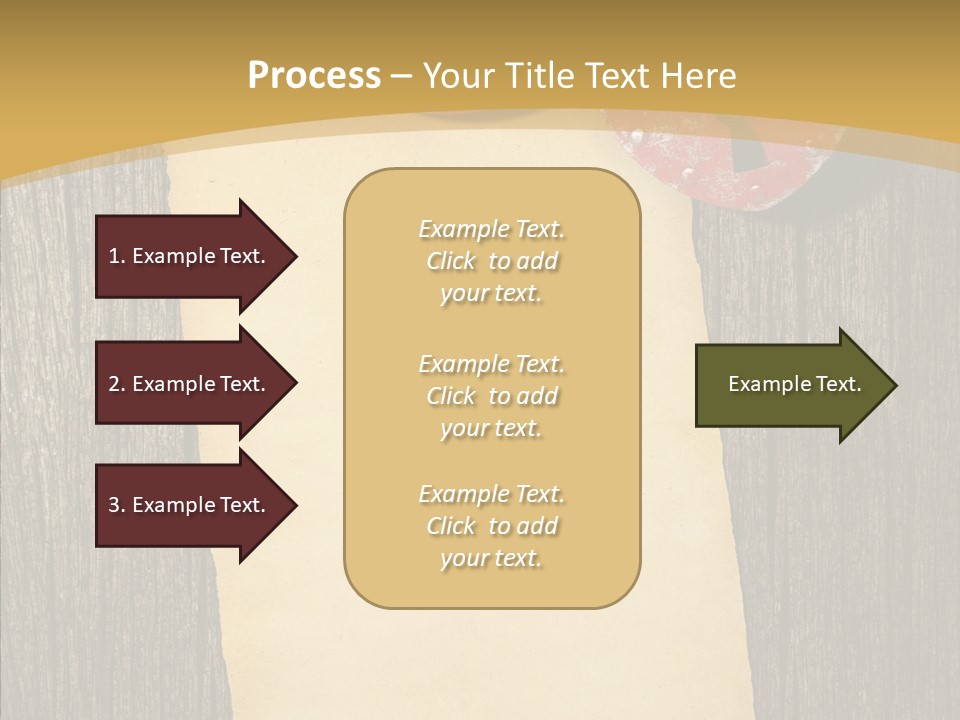Red Forever Promise PowerPoint Template