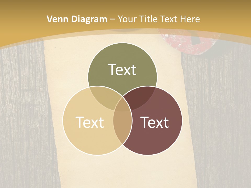 Red Forever Promise PowerPoint Template