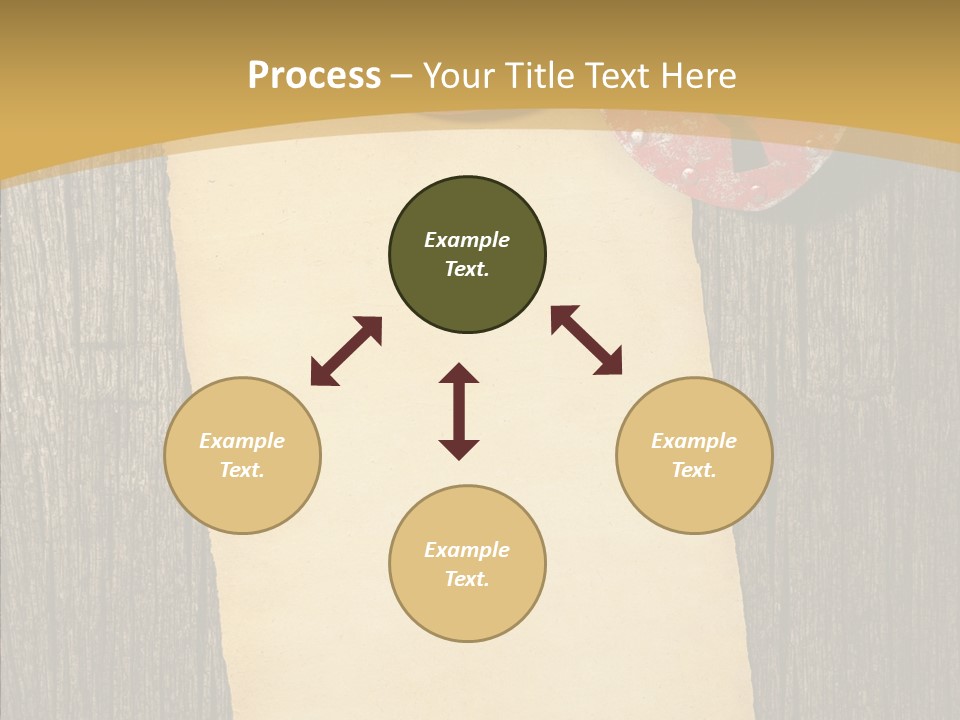 Red Forever Promise PowerPoint Template