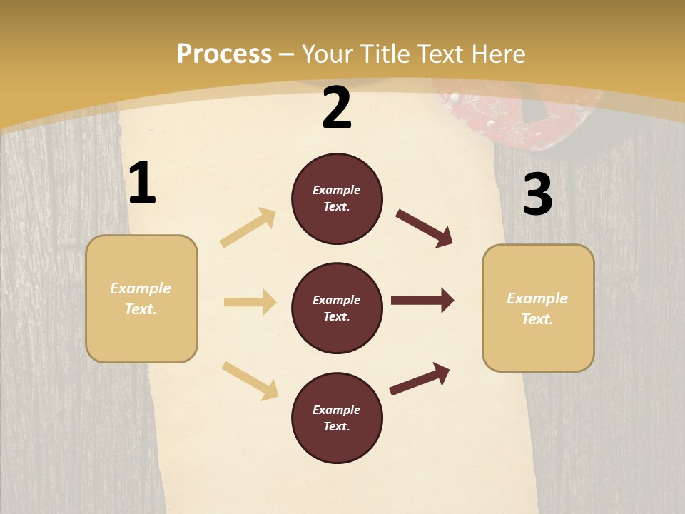 Red Forever Promise PowerPoint Template