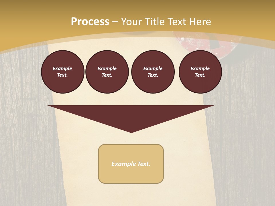 Red Forever Promise PowerPoint Template