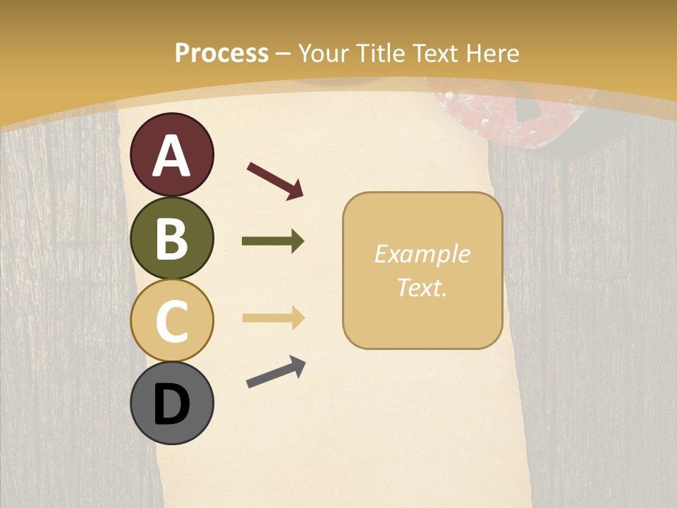 Red Forever Promise PowerPoint Template