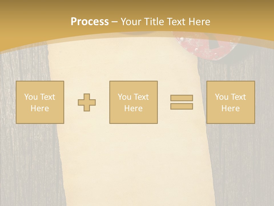 Red Forever Promise PowerPoint Template
