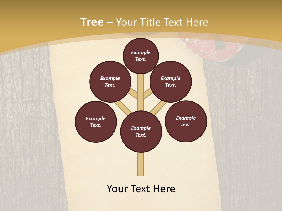 Red Forever Promise PowerPoint Template