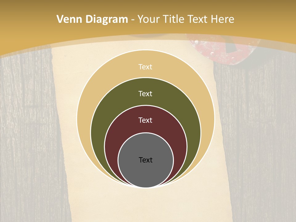 Red Forever Promise PowerPoint Template