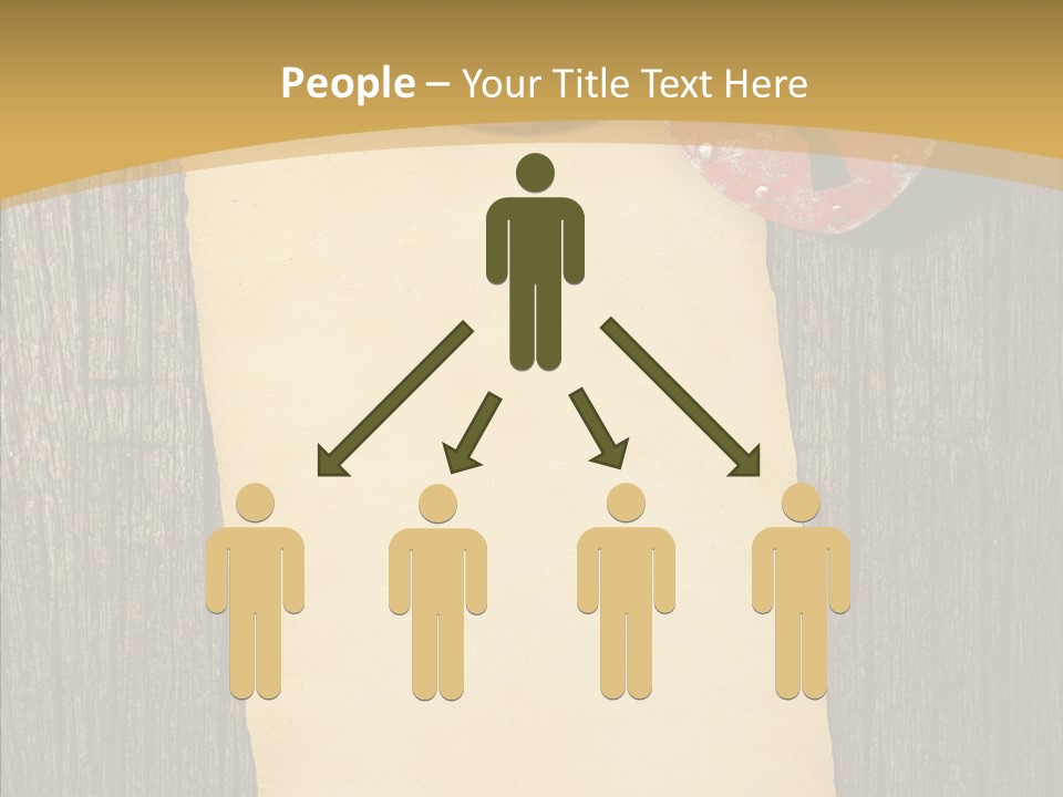 Red Forever Promise PowerPoint Template