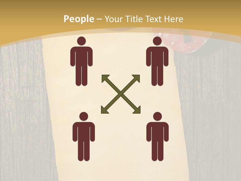 Red Forever Promise PowerPoint Template