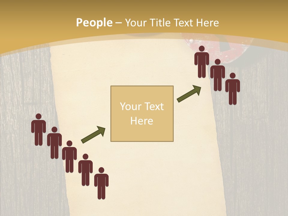 Red Forever Promise PowerPoint Template