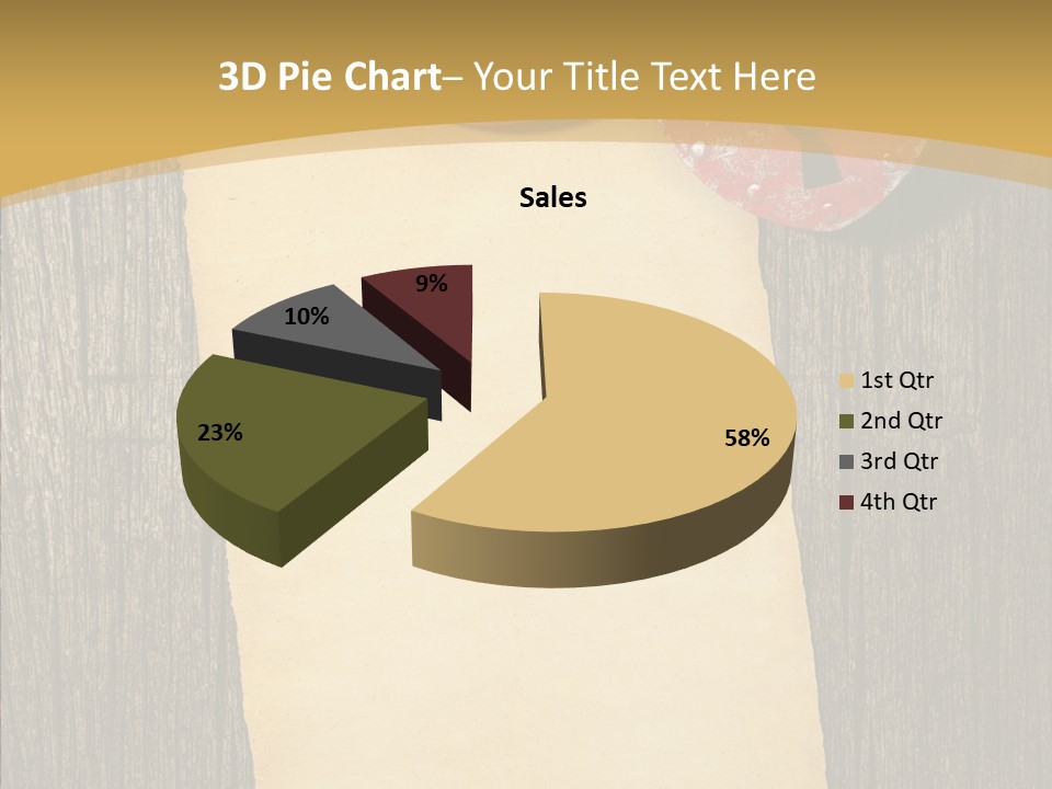 Red Forever Promise PowerPoint Template