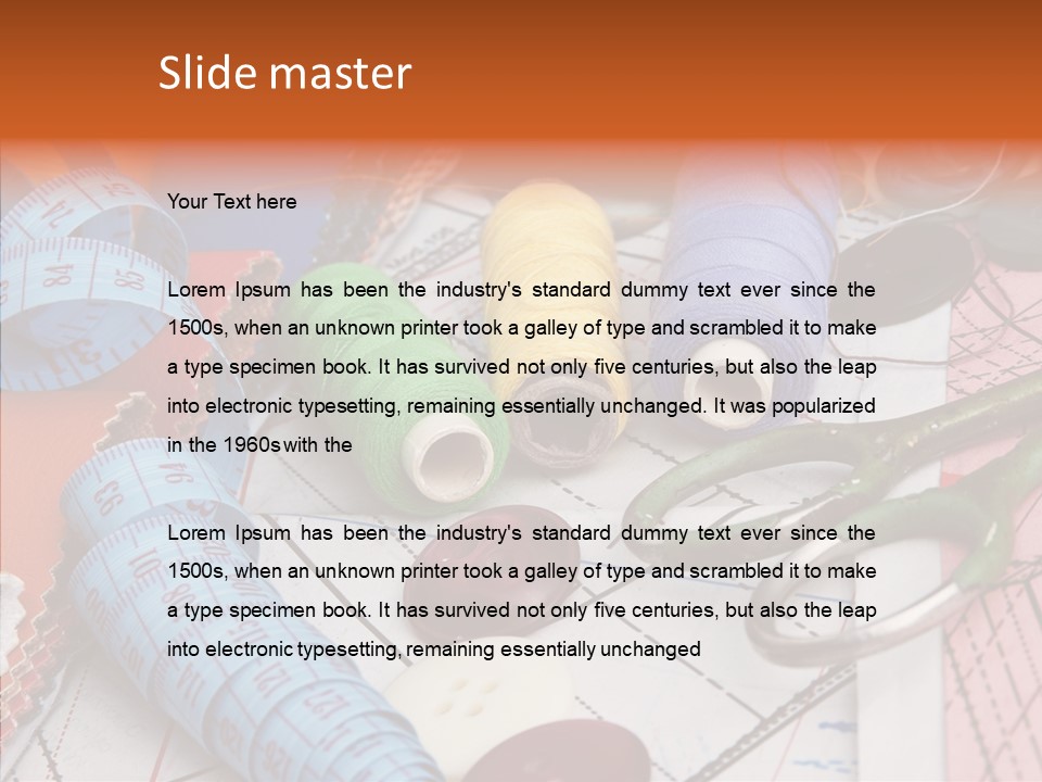 Hobby Light Close Up PowerPoint Template