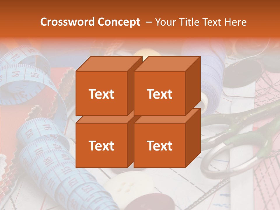 Hobby Light Close Up PowerPoint Template