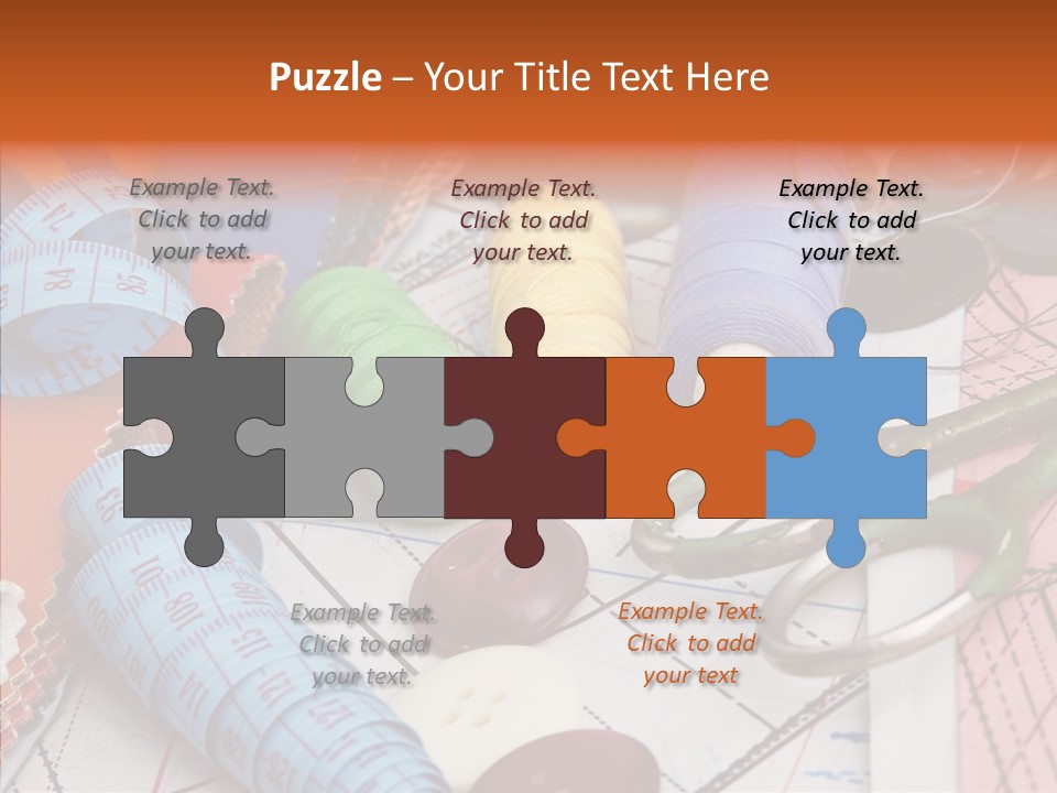 Hobby Light Close Up PowerPoint Template