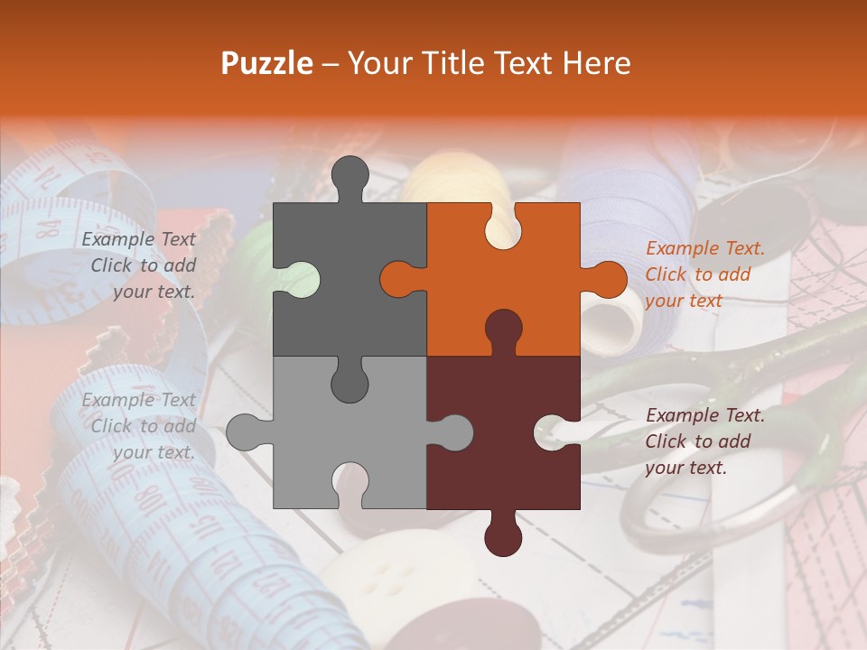 Hobby Light Close Up PowerPoint Template