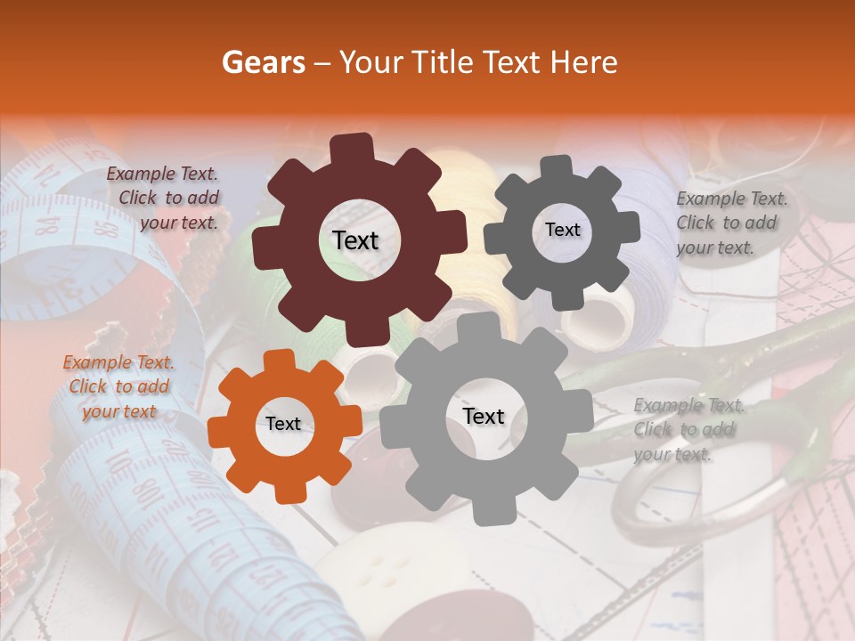 Hobby Light Close Up PowerPoint Template