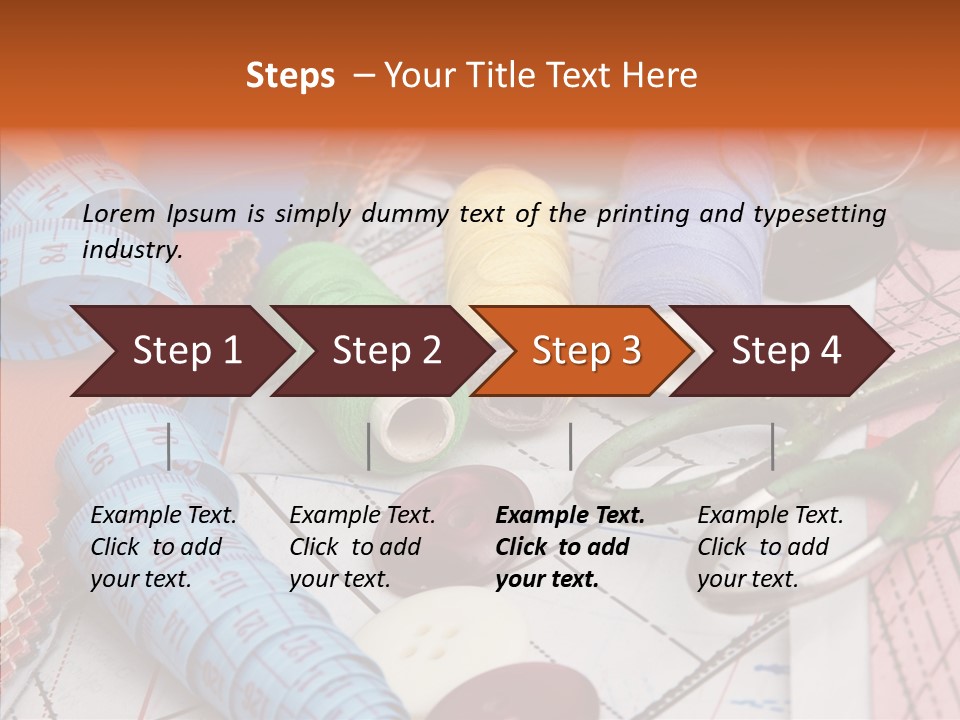 Hobby Light Close Up PowerPoint Template