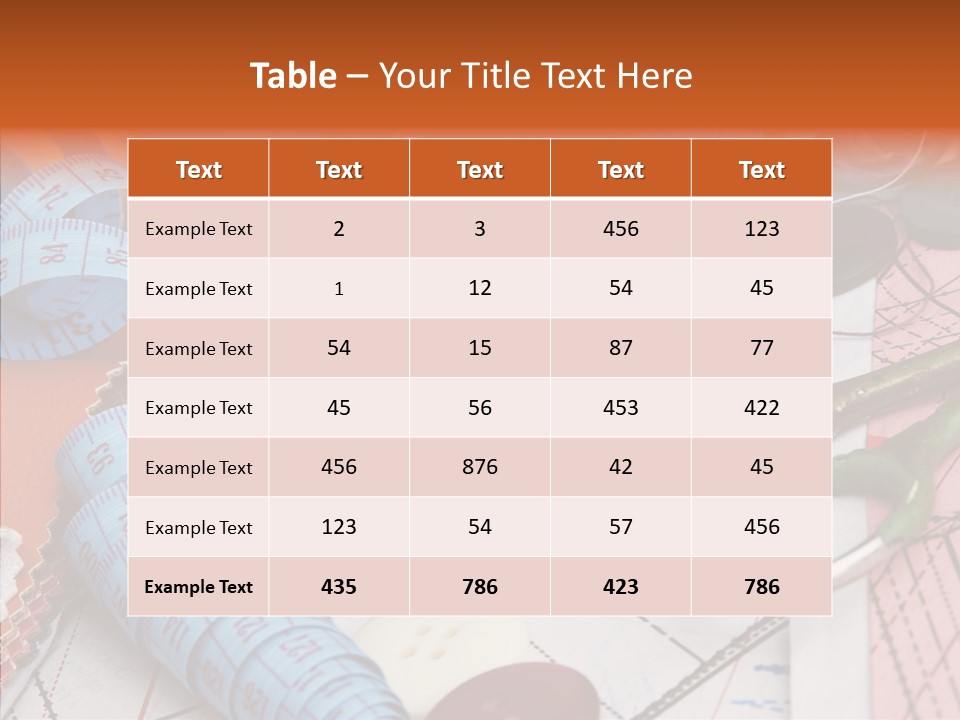 Hobby Light Close Up PowerPoint Template