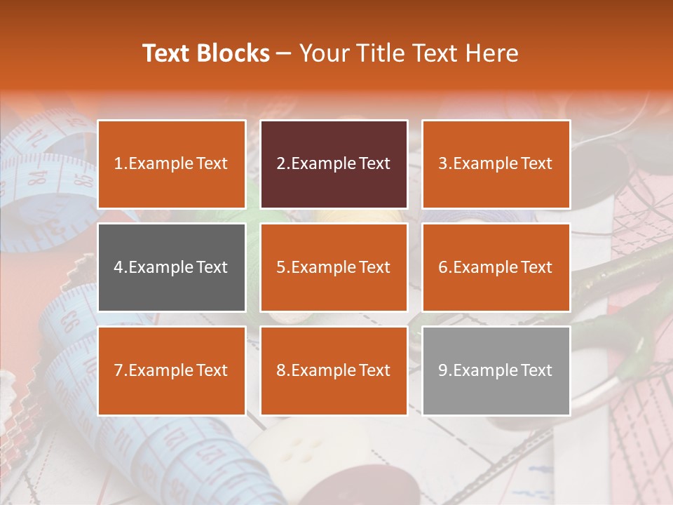 Hobby Light Close Up PowerPoint Template