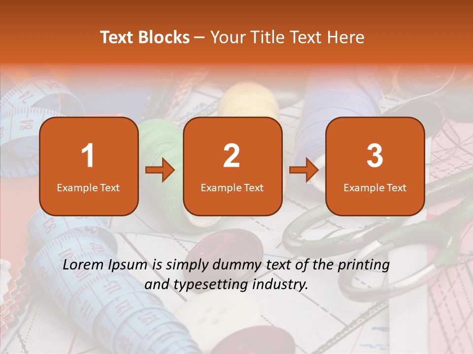 Hobby Light Close Up PowerPoint Template