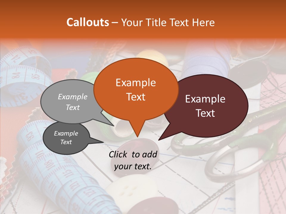 Hobby Light Close Up PowerPoint Template