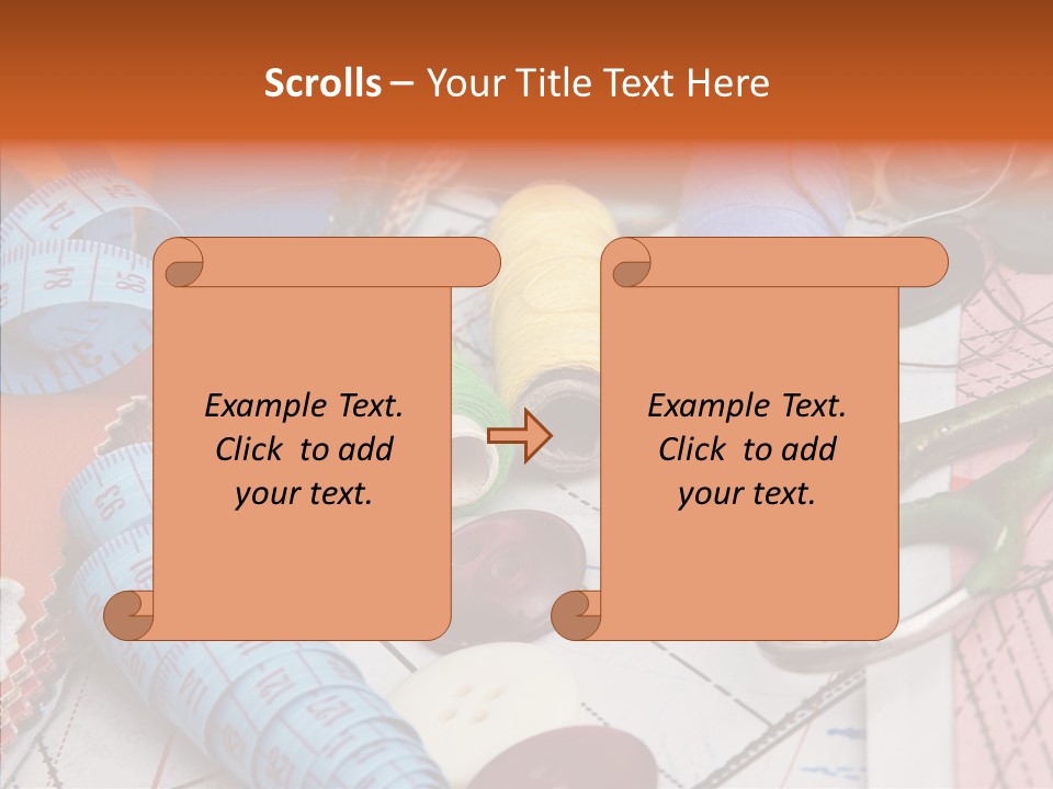 Hobby Light Close Up PowerPoint Template