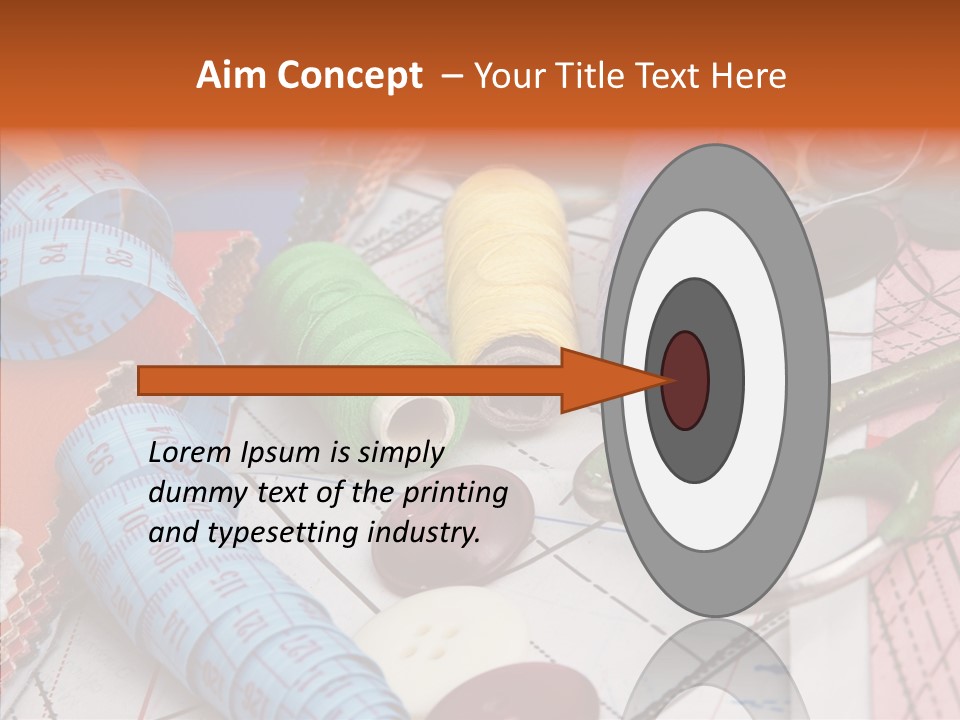 Hobby Light Close Up PowerPoint Template