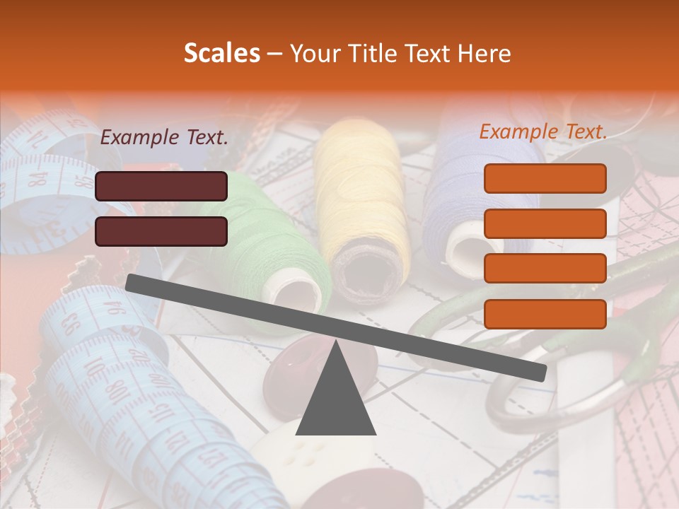Hobby Light Close Up PowerPoint Template