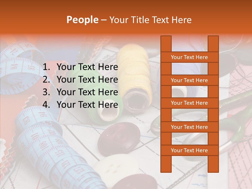 Hobby Light Close Up PowerPoint Template
