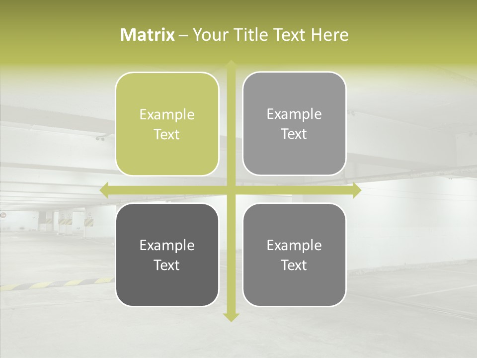 Drive Lot Dirty PowerPoint Template