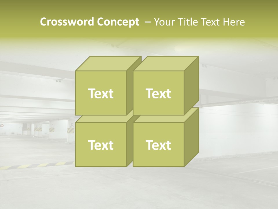 Drive Lot Dirty PowerPoint Template