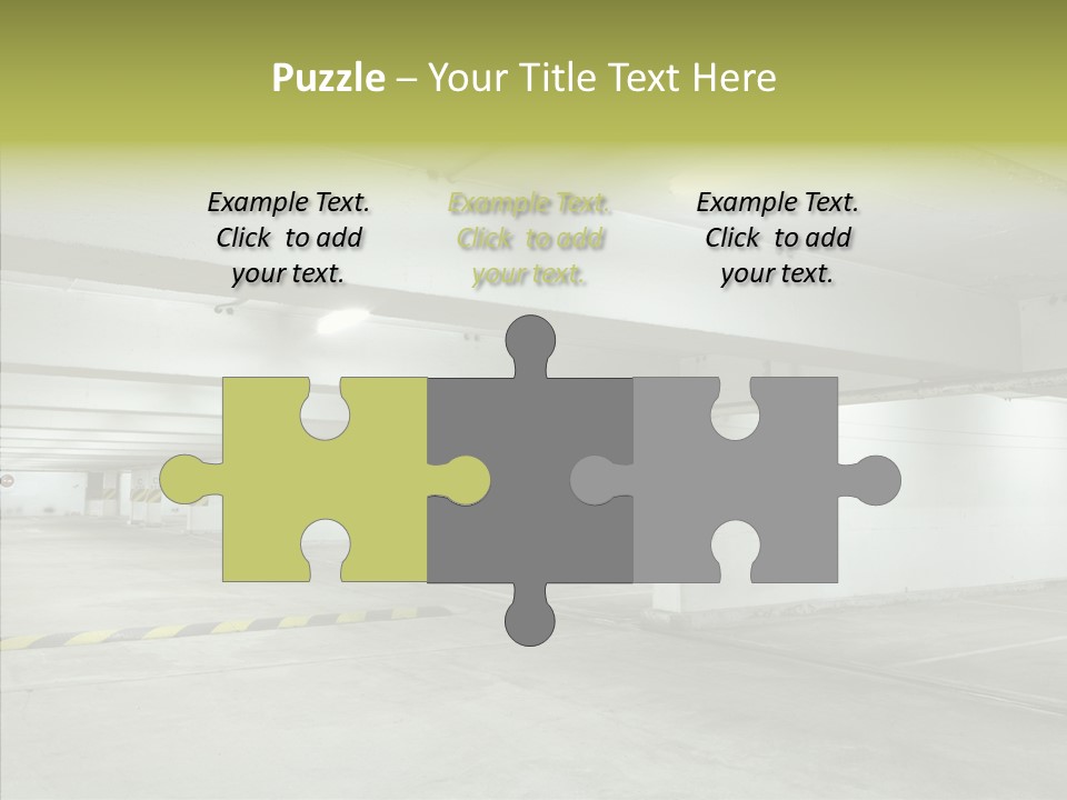 Drive Lot Dirty PowerPoint Template