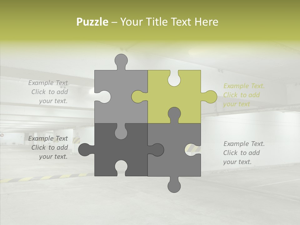 Drive Lot Dirty PowerPoint Template