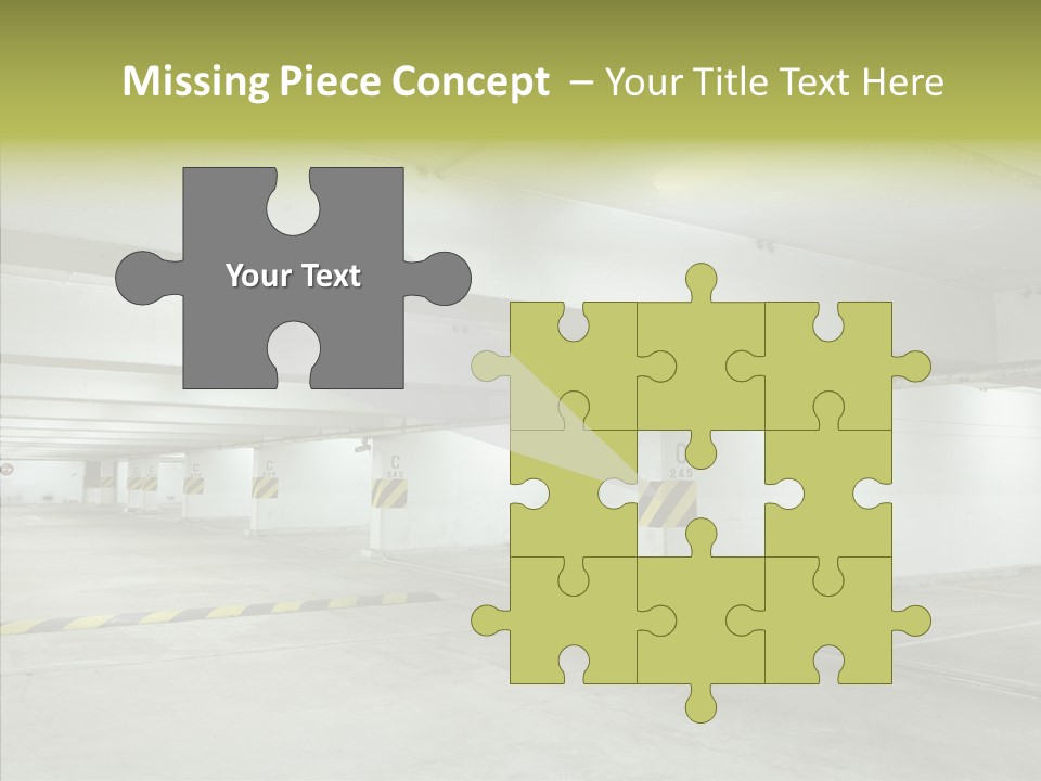 Drive Lot Dirty PowerPoint Template