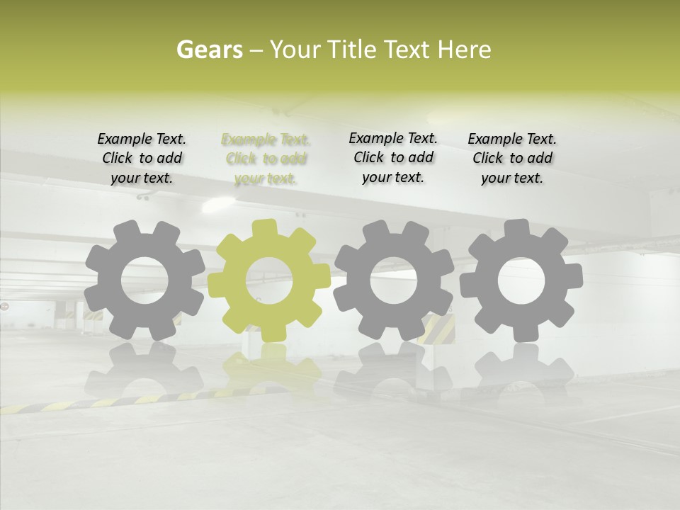 Drive Lot Dirty PowerPoint Template