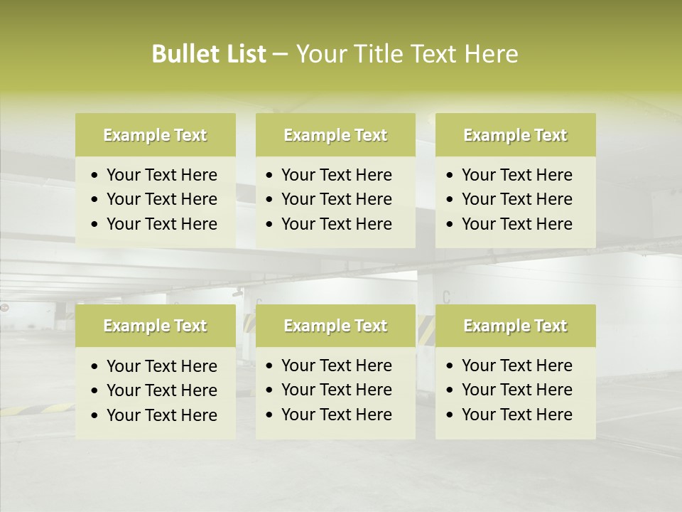 Drive Lot Dirty PowerPoint Template