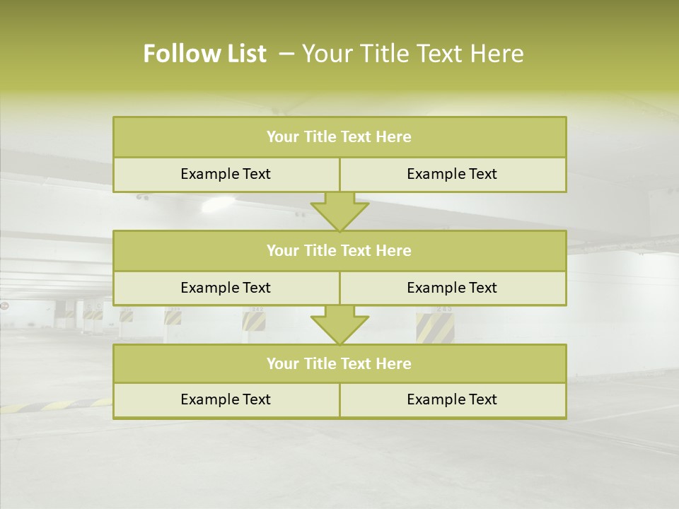 Drive Lot Dirty PowerPoint Template