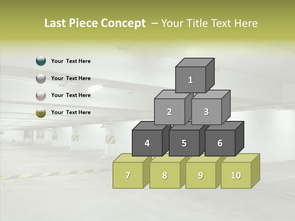 Drive Lot Dirty PowerPoint Template
