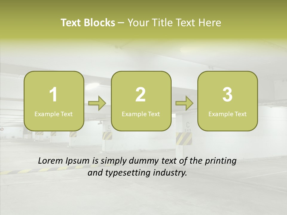 Drive Lot Dirty PowerPoint Template