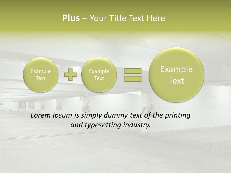 Drive Lot Dirty PowerPoint Template