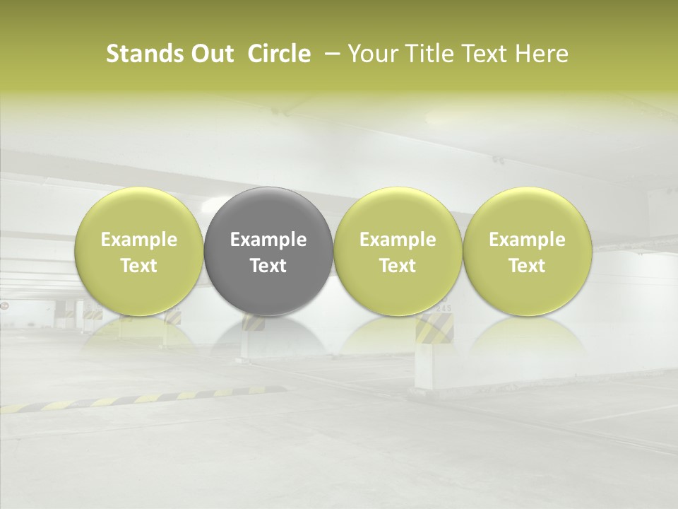 Drive Lot Dirty PowerPoint Template