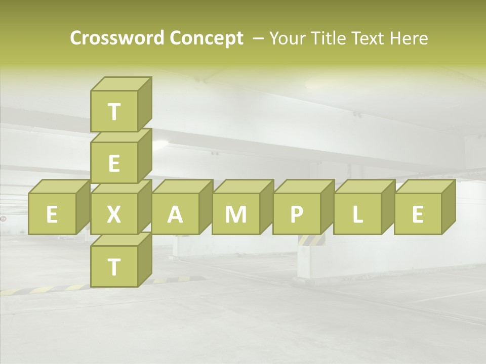 Drive Lot Dirty PowerPoint Template