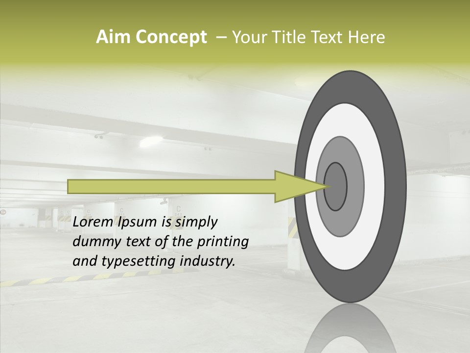 Drive Lot Dirty PowerPoint Template