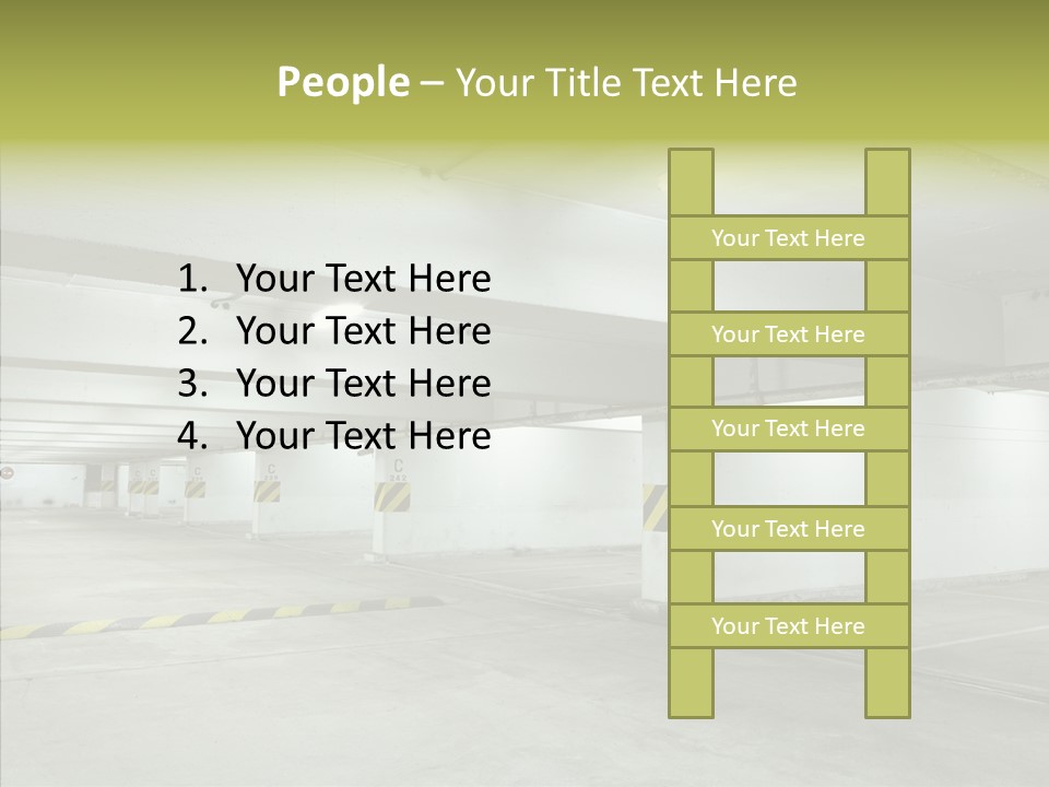 Drive Lot Dirty PowerPoint Template