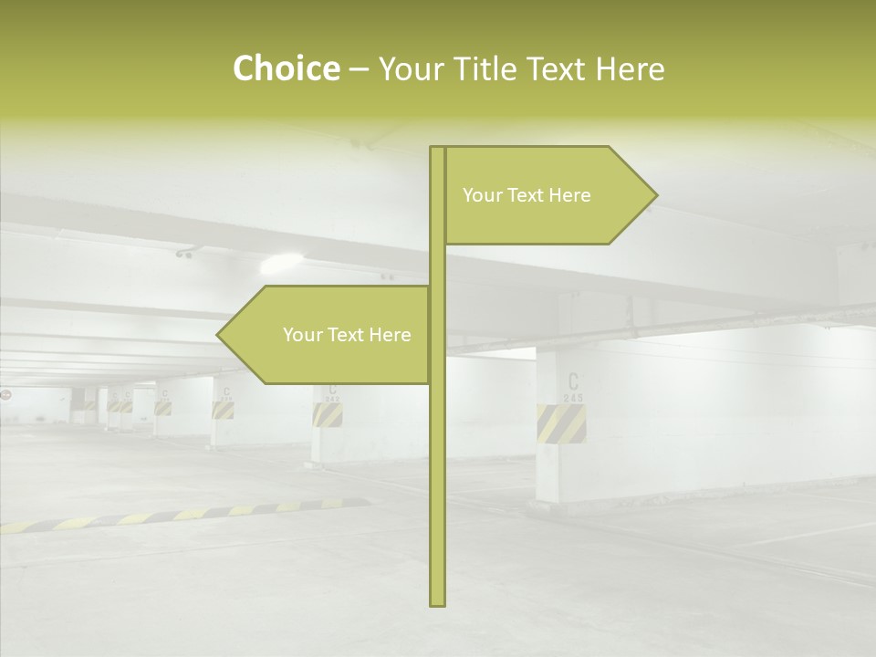 Drive Lot Dirty PowerPoint Template