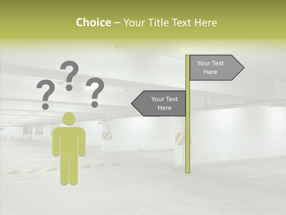 Drive Lot Dirty PowerPoint Template