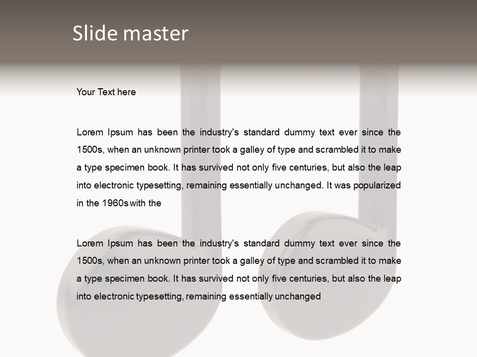 Color Element Symbol PowerPoint Template