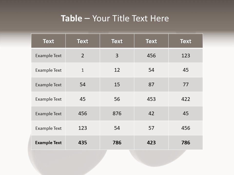 Color Element Symbol PowerPoint Template