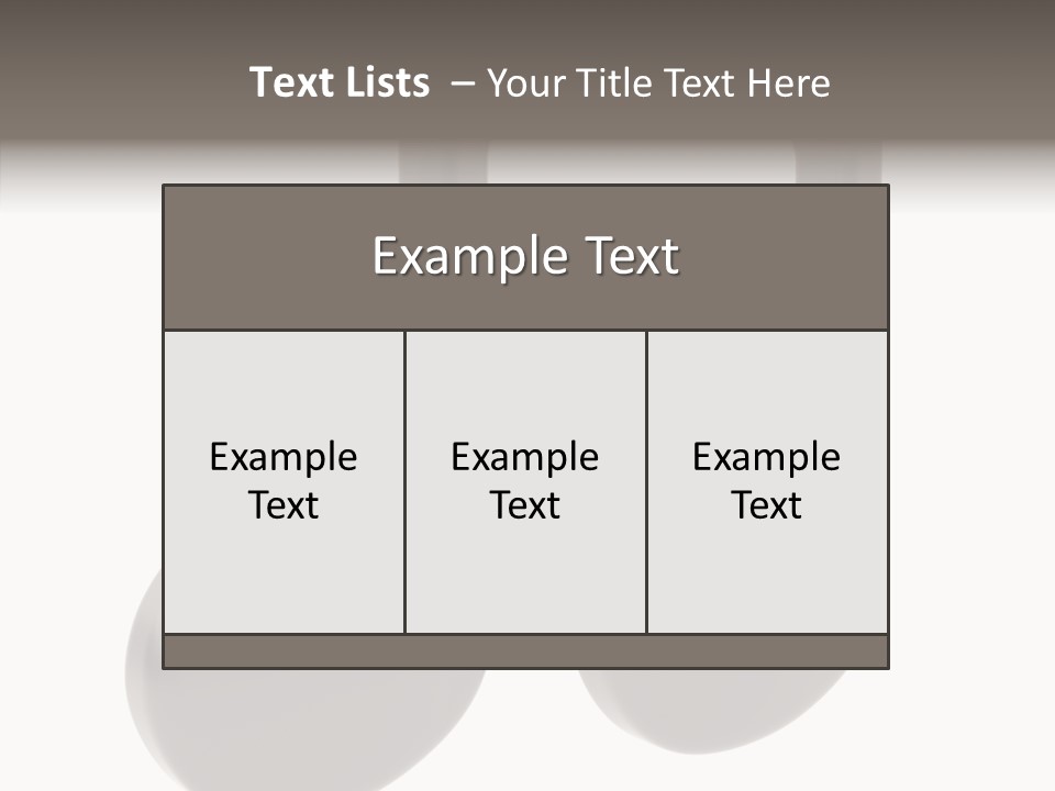 Color Element Symbol PowerPoint Template